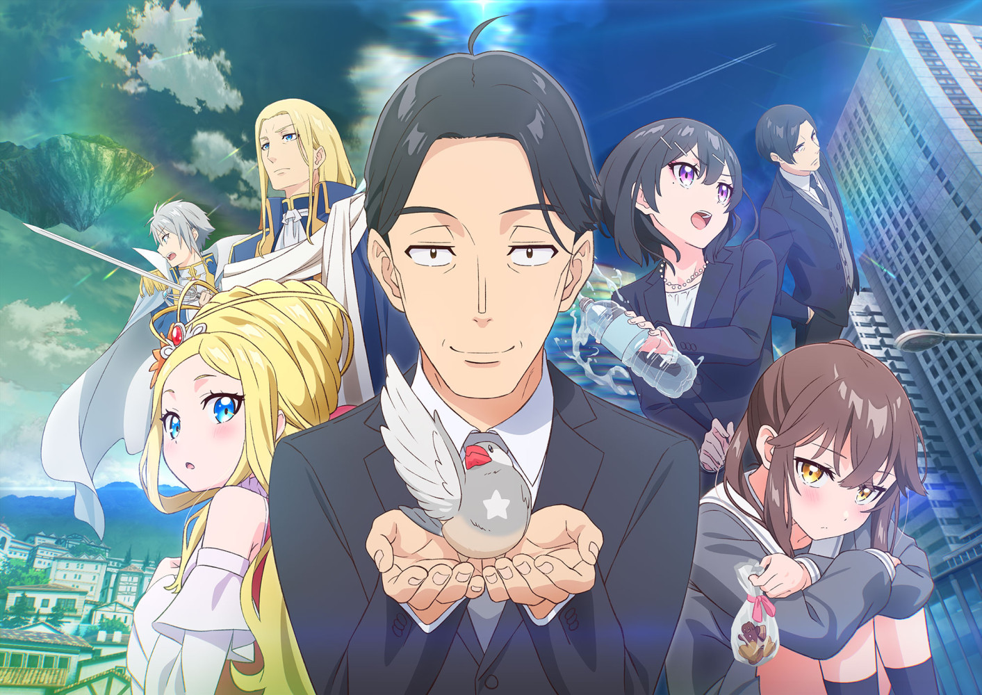 《佐佐木与文鸟小哔》  全新概念图与动画制作团队情报公开，由 Silver Link 制作！