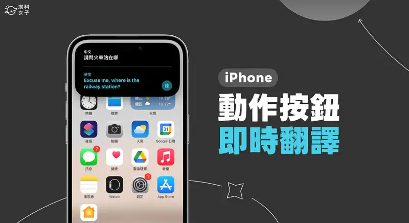 iPhone 15 Pro 动作按钮翻译功能怎么用？即时翻译对话超实用 (iOS 17.2) 第1张