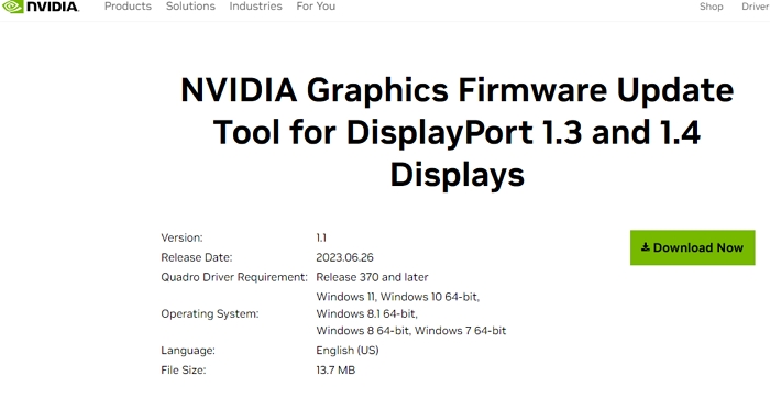老黄良心！ NVIDIA为10年前老显卡推出更新，DisplayPort 出现黑画面、当机的问题解决了！