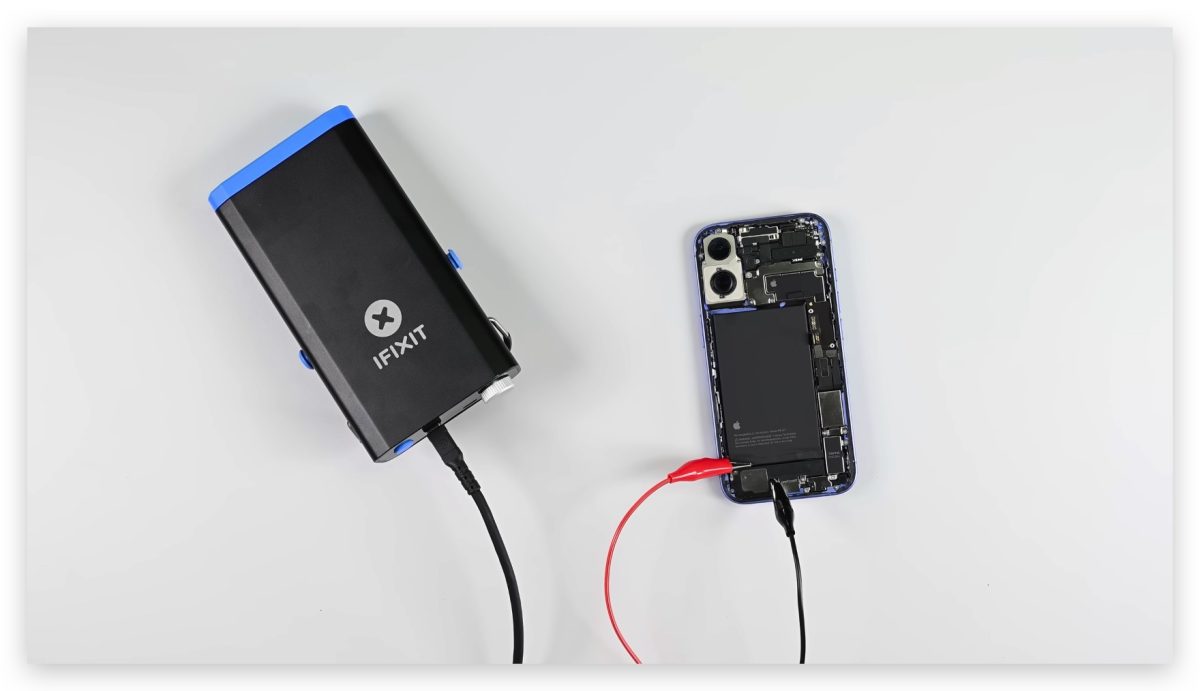 iPhone 16 基础款电池採用新「导电去胶」技术，施加电压即可轻鬆拆卸电池 第2张