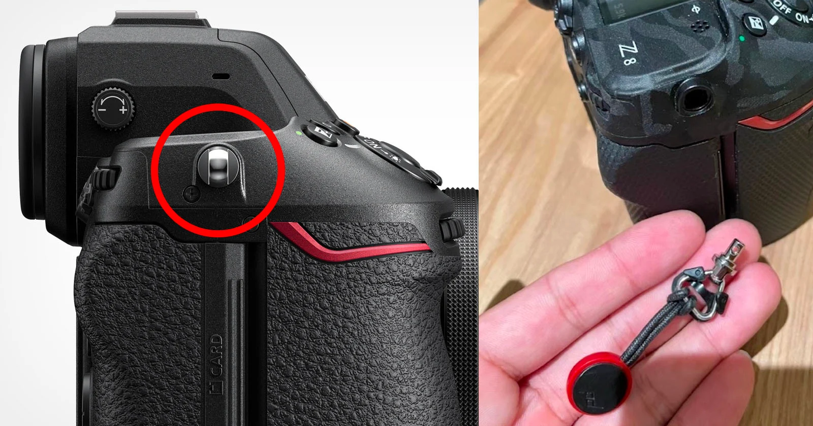 专业相机这样可不行啊！ Nikon Z8 用户回报背带接环松脱摔机问题 - 榜哥