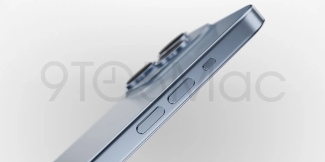 iPhone 15 Pro 最终版CAD 图曝光，确定就是动作按钮+ 传统音量键 第2张