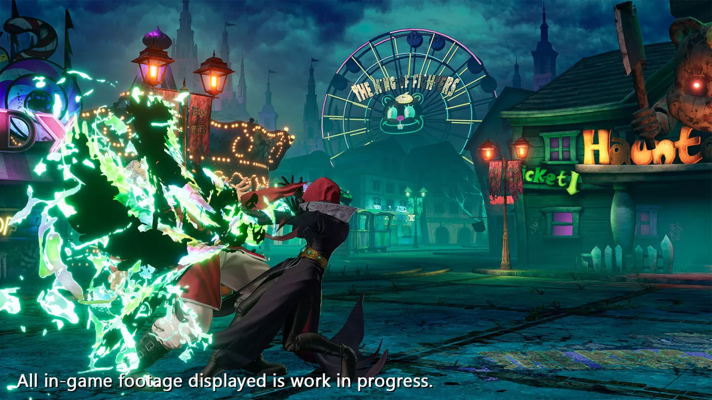 对战格斗游戏《THE KING OF FIGHTERS XV》夏季上线的DLC角色「娜基德」预告短片公开！