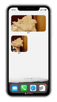 如何移除 iPhone 主画面「照片小工具」目前的照片？ 第3张