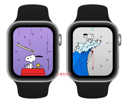Apple Watch 史奴比表面、调色盘表面怎么用？watchOS 10 新表面教程 第4张
