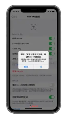 戴太阳眼镜或泳镜如何解锁 Face ID？用这招瞬间解锁！ 第4张