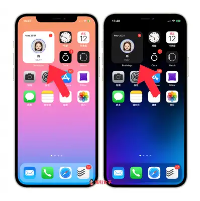 常忘记朋友生日？教你将 iOS 联系人生日提醒放在 iPhone 桌面 第9张
