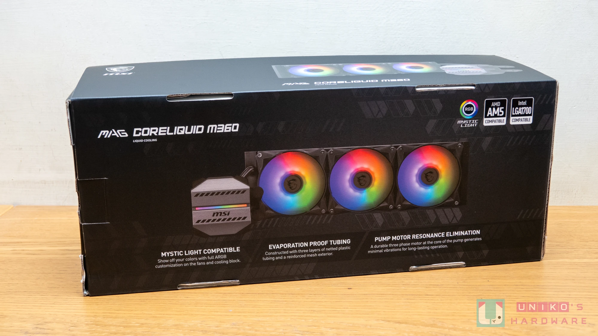 高性价比！ MSI MAG CORELIQUID M360 一体式水冷开箱测试