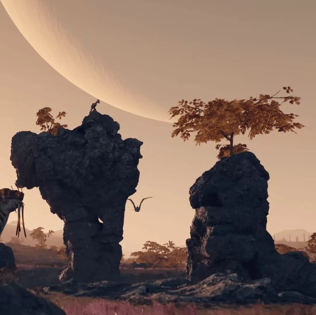 《星空》丰富多样岩石造型深受粉丝喜爱，连地质学家都说赞