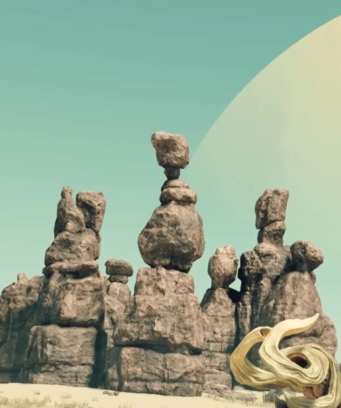 《星空》丰富多样岩石造型深受粉丝喜爱，连地质学家都说赞