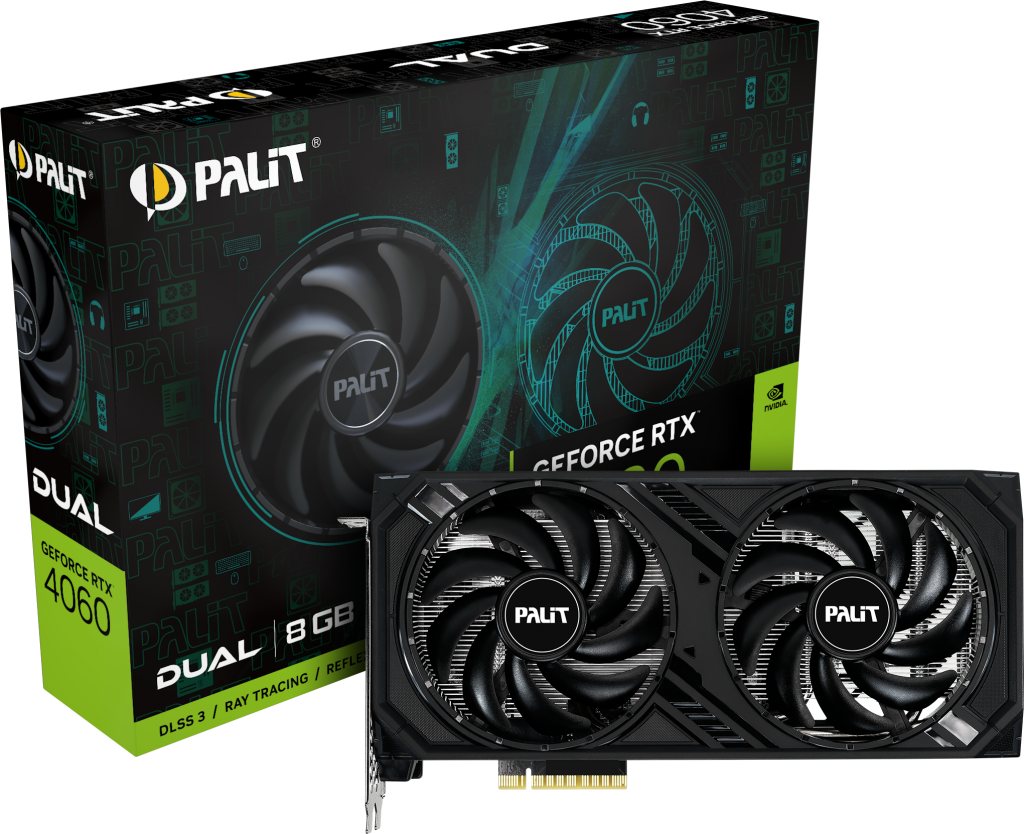 Palit推出了GeForce RTX 4060 Dual！同时兼顾了性能与功耗！