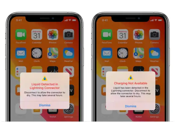 iPhone Lightning 检测到进水无法充电，看到警告的4 个解决方式 第2张