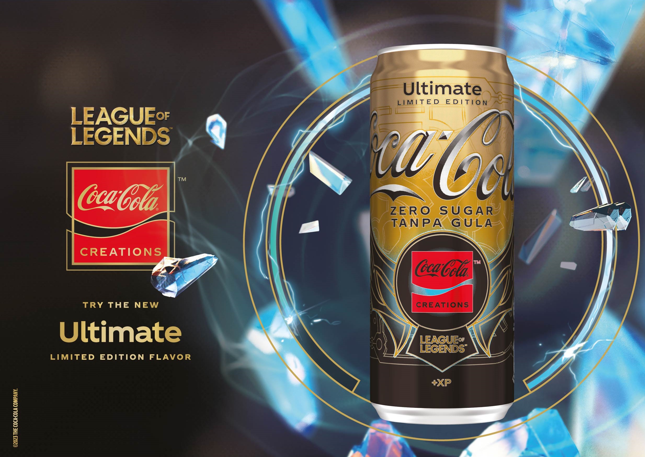 可口可乐与拳头游戏联合推出 Coca-Cola® Ultimate Zero Sugar，邀请玩家品味经验值（+XP）的美好滋味!