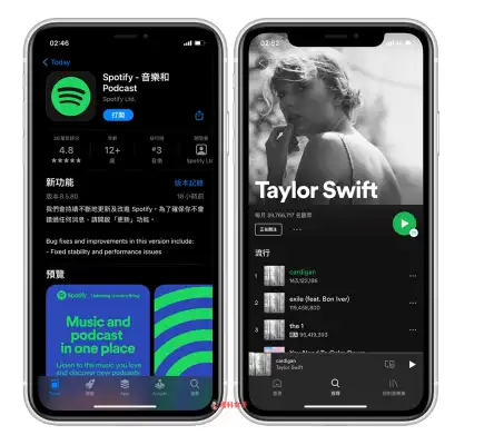 Spotify 支援 iOS 14 小工具，这篇教你怎么放在 iPhone 桌面！ 第2张