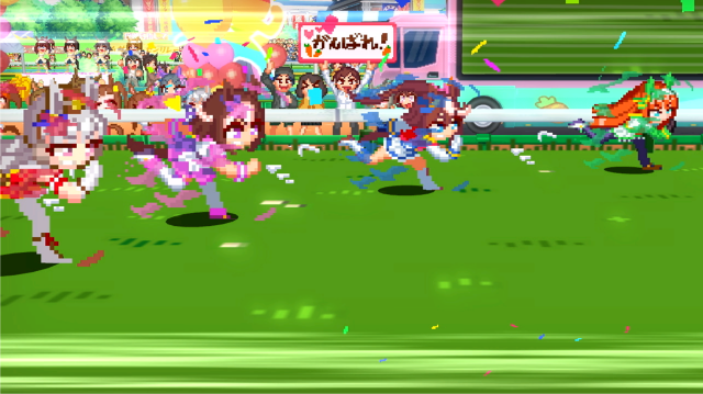 点阵风格超吸睛！ 《赛马娘 Pretty Derby 热血喧闹大感谢祭！ 》2024年上市