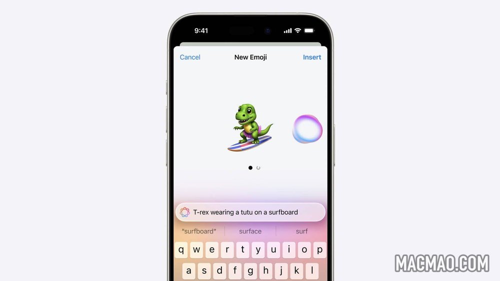 iOS 18 的新“Genmoji”功能可让你创建自己的表情符号