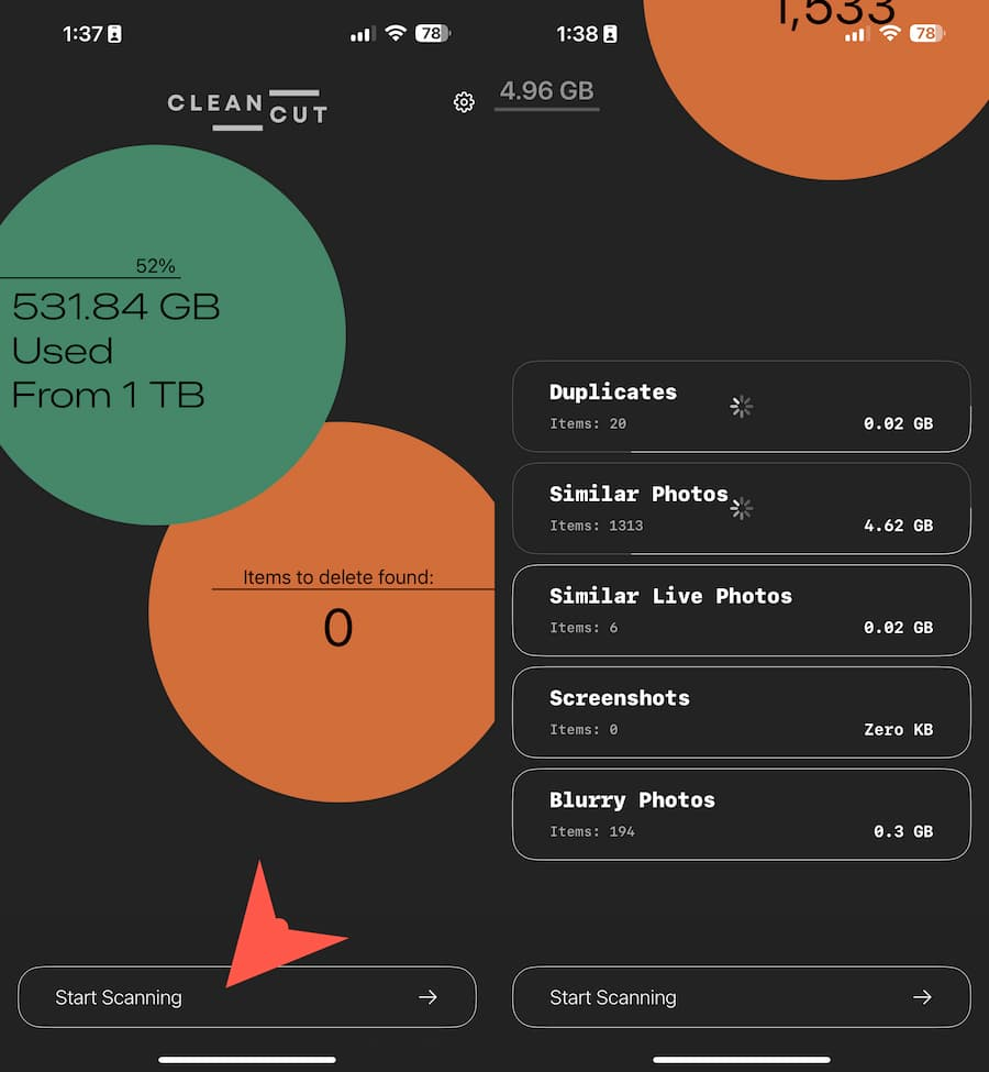 一键查询iPhone重复照片APP《Clean Cut》终身资格限时免费领取