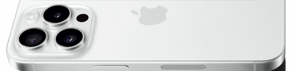 iPhone 16 Pro白色钛金属