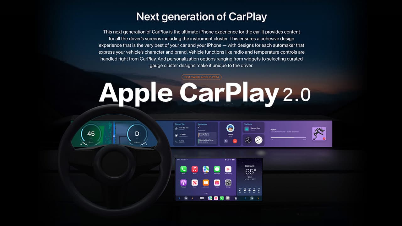 Apple CarPlay 2.0 将于 3 月登场！ 11 大重点新功能抢先看