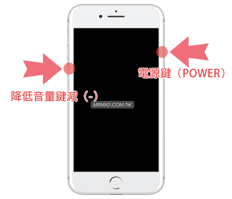iPhone 7 系列机型重开机