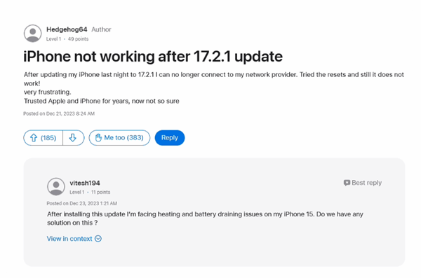 iPhone 15