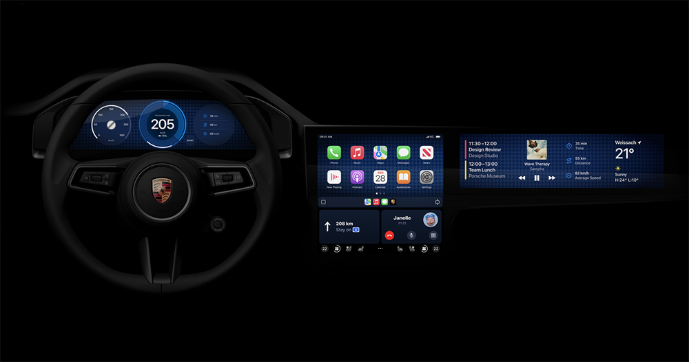 来了！ 新世代 Apple CarPlay 确认将登保时捷与 Aston Martin 车款 - 榜哥
