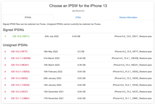 苹果关闭iOS 15.5 降级认证通道，升级iOS 15.6 以后就回不去了 第2张