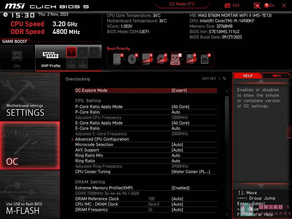 MSI MAG B760M MORTAR WIFI II 主板开箱评测