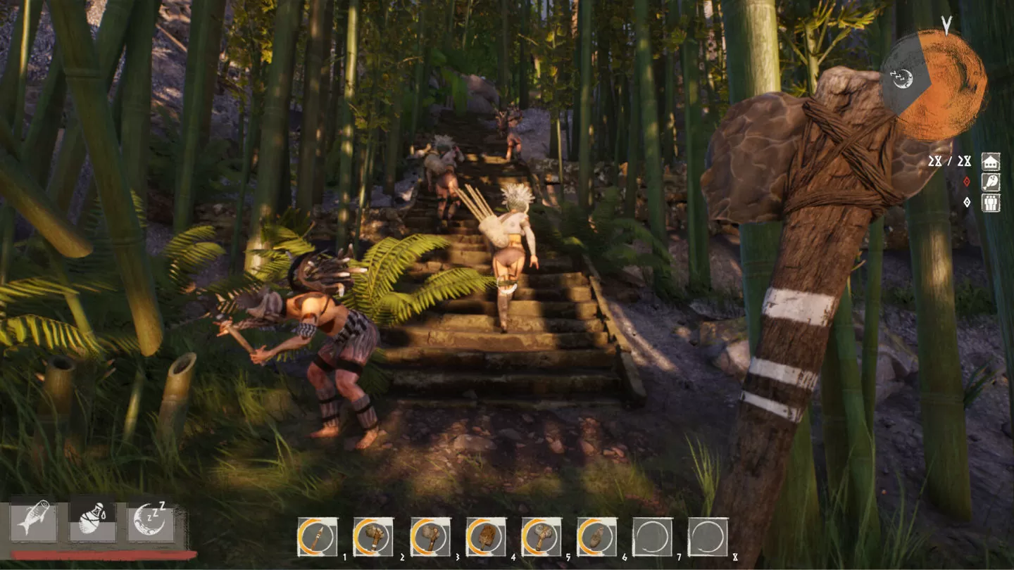 部落生存沙盒《Tribe：Primitive Builder》发售，在神秘岛屿发展村庄躲过毁灭命运