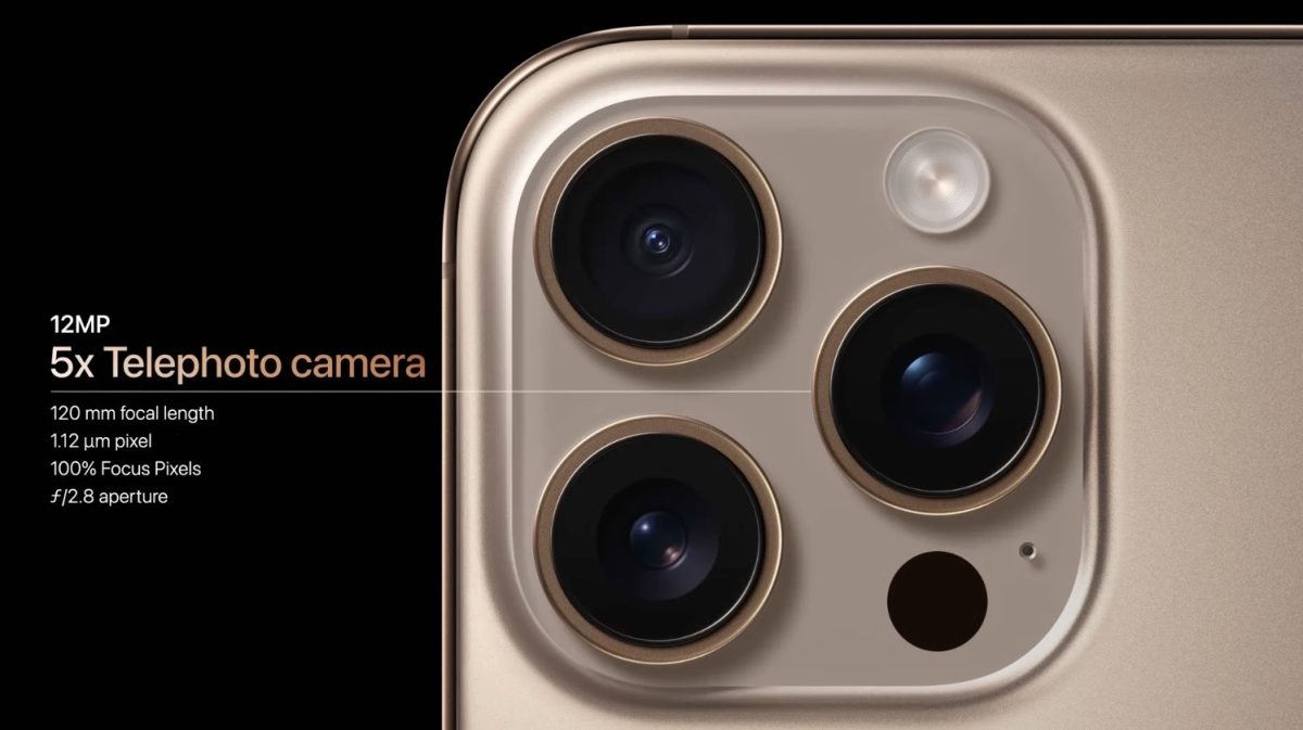iPhone 16 Pro 正式推出：全新沙漠金色，6.3/6.9 吋大屏幕、A18 晶片，售价 999 美元起 第16张