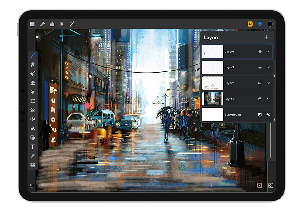 可以 AI 一键自动上色的专业绘图《SketchPro》App 限免领取 第5张