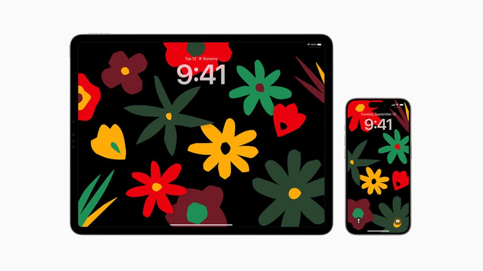 Apple Watch iPhone iPad Black Unity watchOS 10.3 iOS 17.3 iPadOS 17.3 表带 表盘 壁纸