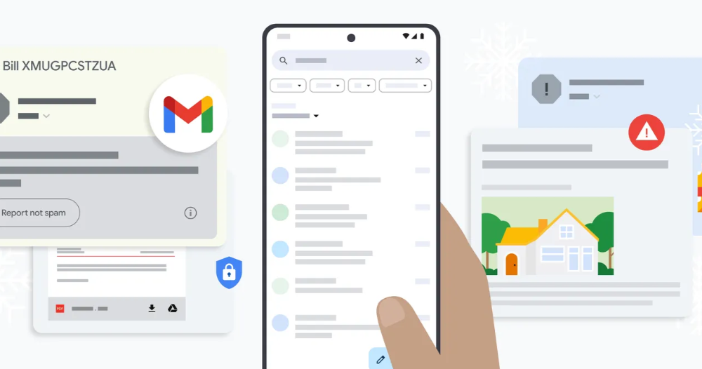 Gmail 导入新 AI 模型抓诈骗