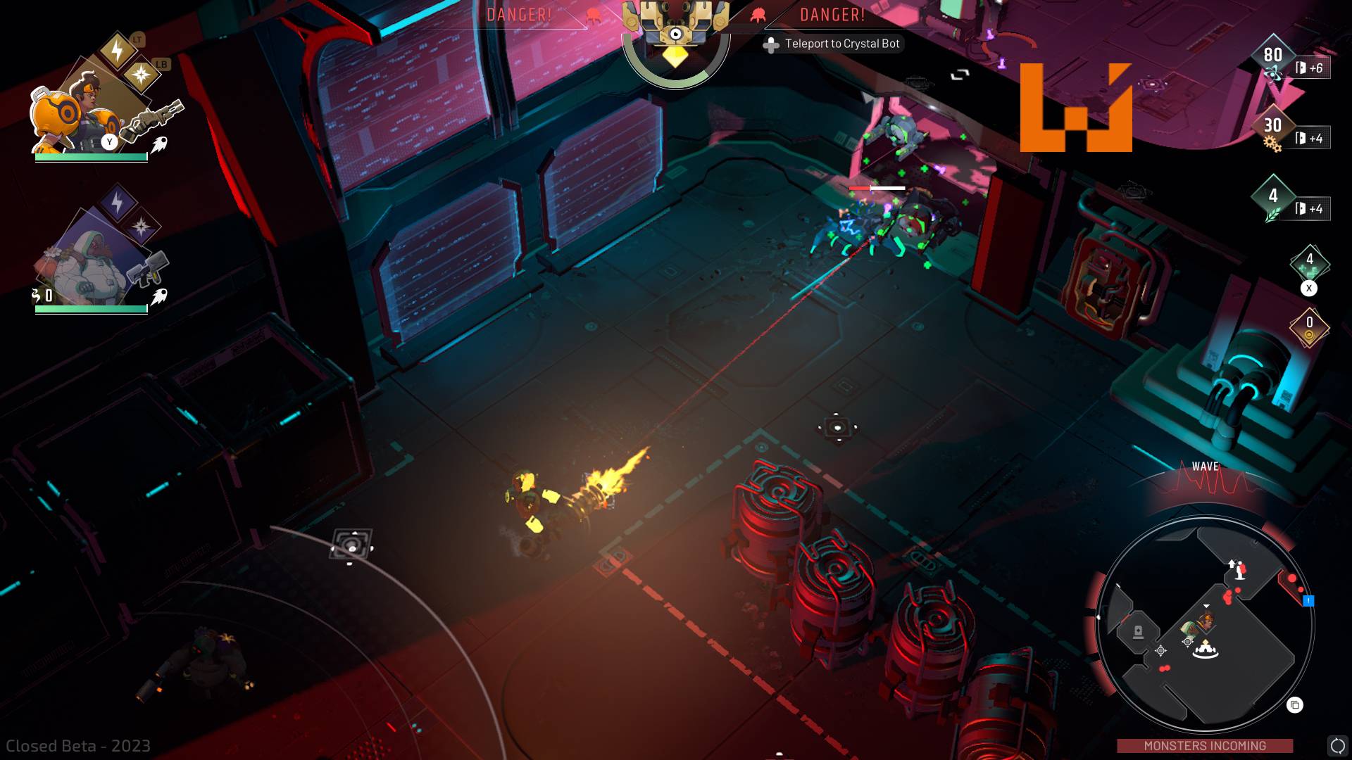 《ENDLESS Dungeon》PC版封测试玩！与朋友齐心协力守护水晶！