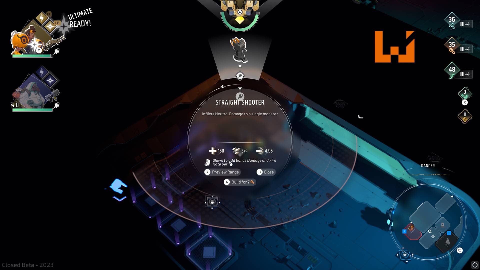《ENDLESS Dungeon》PC版封测试玩！与朋友齐心协力守护水晶！