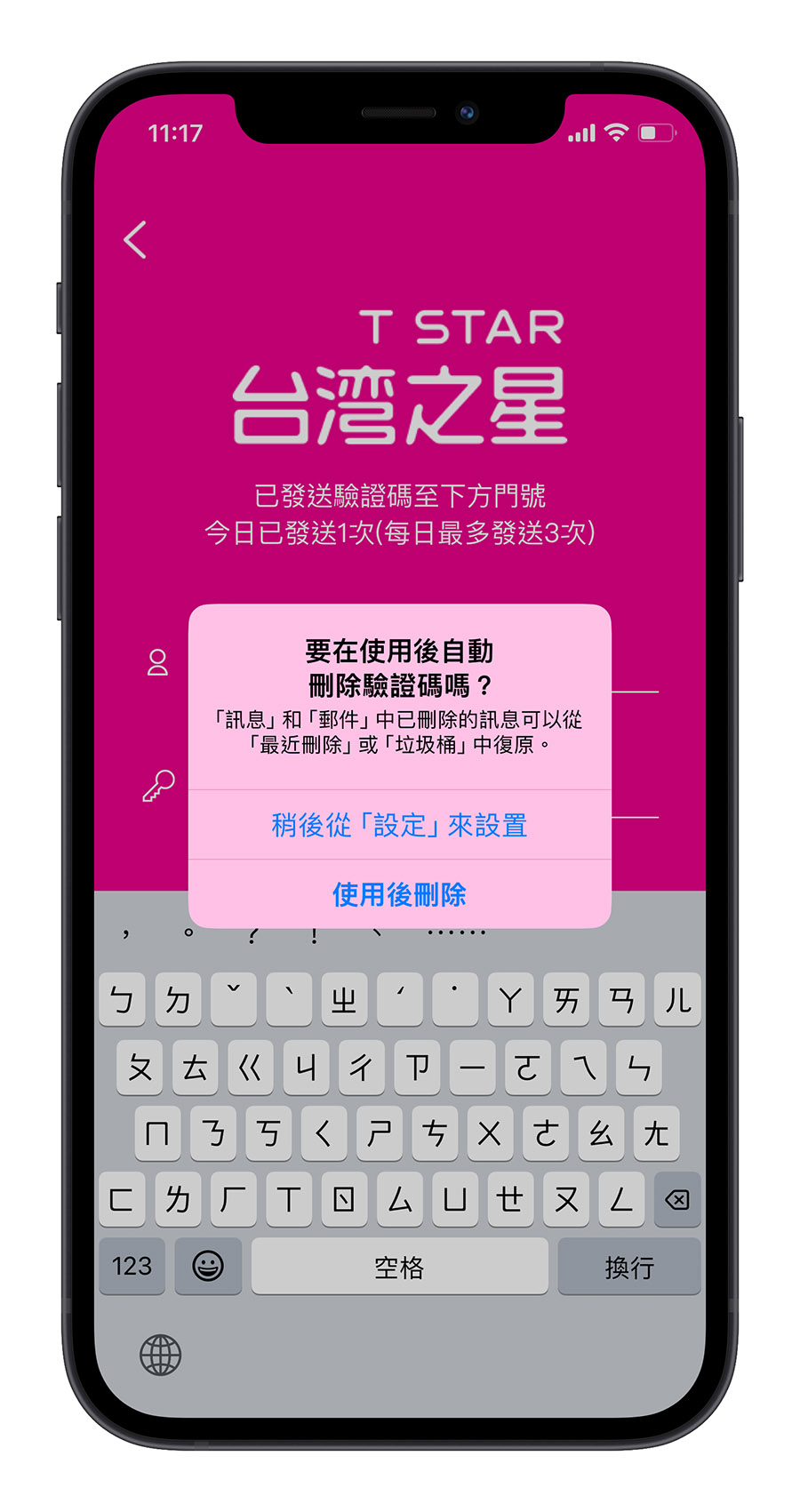 iPhone iOS 17 自动删除短信 验证码 电子邮件