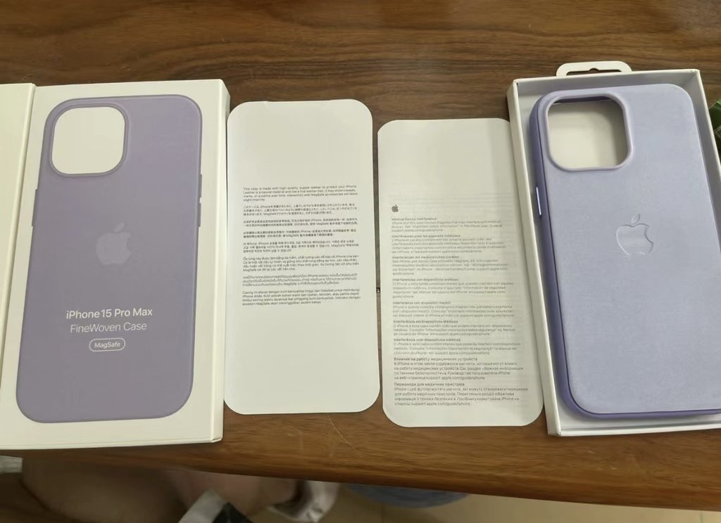 iPhone iOS iPhone 15 iPhone 15 Pro 颜色 配色 模型机 保护壳 编织保护壳 皮革保护壳