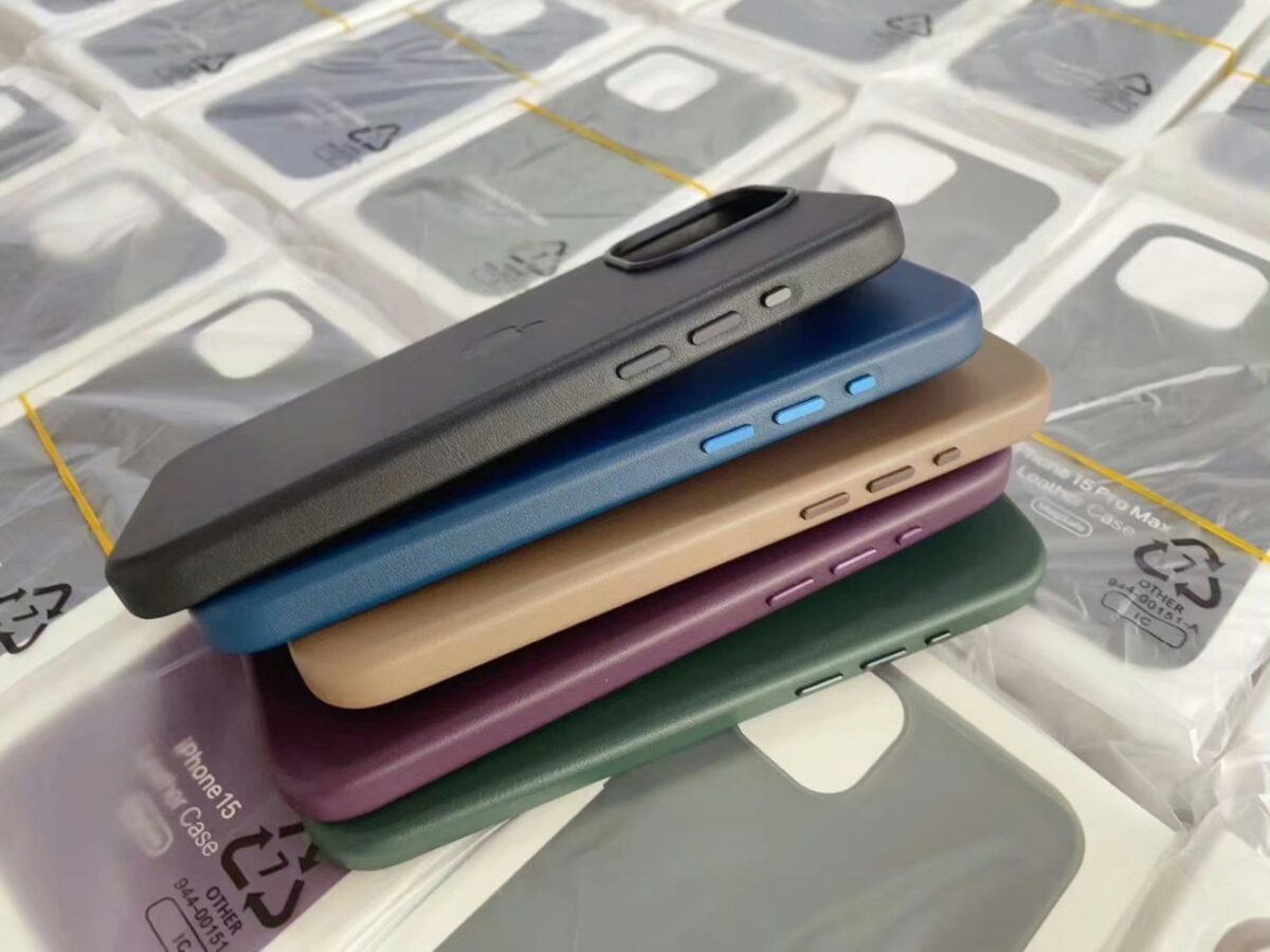 iPhone iOS iPhone 15 iPhone 15 Pro 颜色 配色 模型机 保护壳 编织保护壳 皮革保护壳