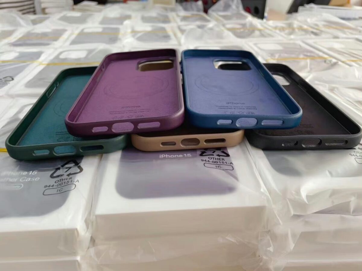 iPhone iOS iPhone 15 iPhone 15 Pro 颜色 配色 模型机 保护壳 编织保护壳 皮革保护壳