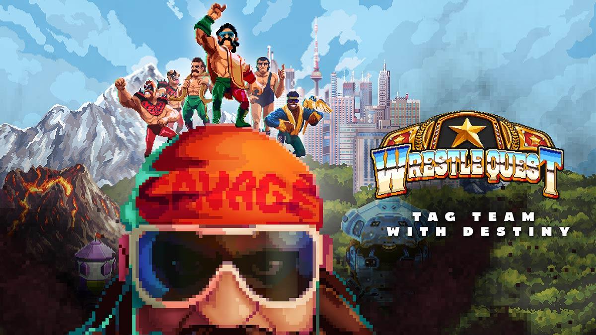 像素摔角游戏《WrestleQuest》8月22日上市