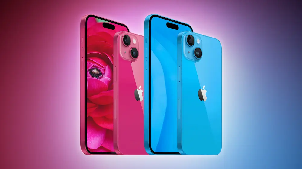 iPhone 15 与 iPhone 15 Plus新颜色淡蓝色、粉色