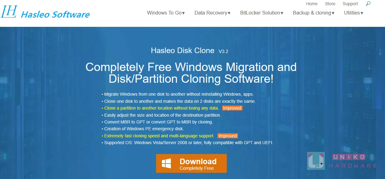 免费系统转移软件 Hasleo Disk Clone 让你换 SSD 免重灌！