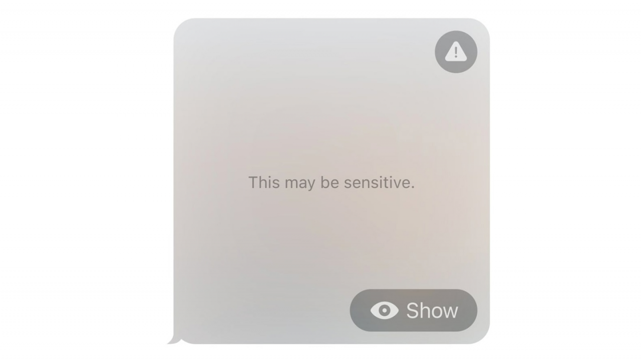 直接模糊处理！iOS 17可自动屏蔽不请自来的裸照，并发出“敏感内容警告”