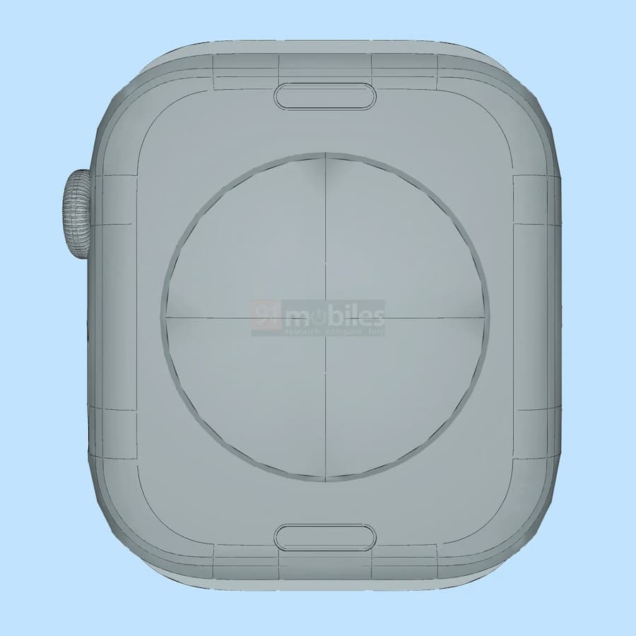 苹果新一代Apple Watch X CAD外观改变重点 4