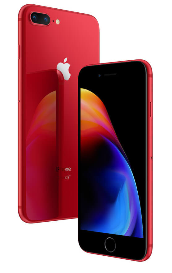 苹果正式推出红色iPhone 8和iPhone 8 Plus（PRODUCT）RED特别版
