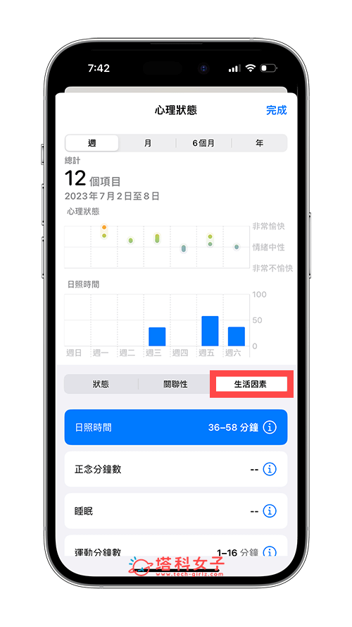iPhone 心理状态功能怎么用？iOS 17 情绪追蹤与心情记录让你掌握心理状态！ 第12张
