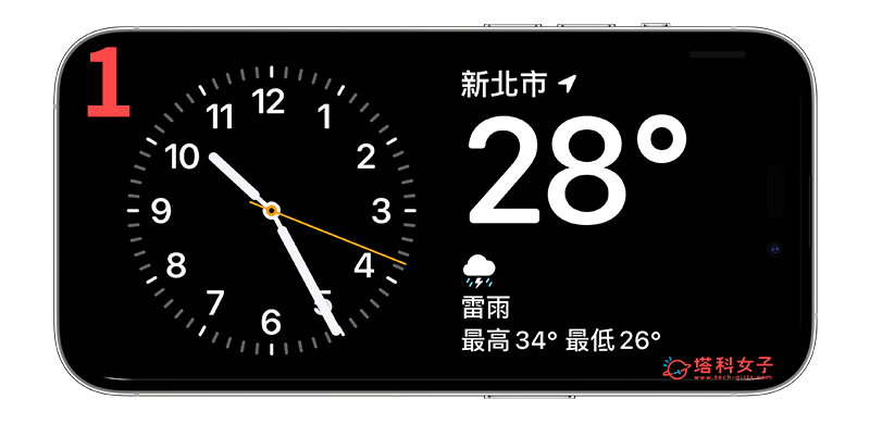 iOS17 iPhone 待机模式怎么用？全新 待机画面教程 第6张