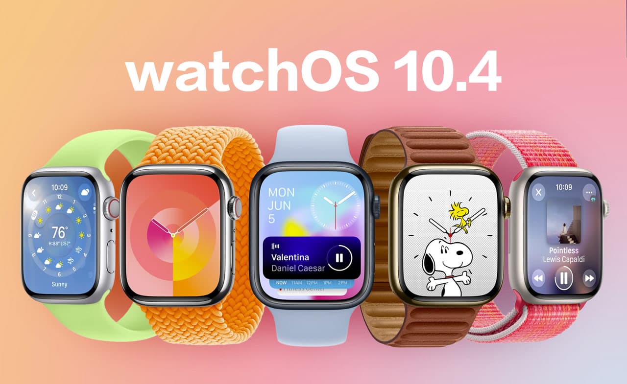 watchOS 10.4 修正屏幕幽灵触控灾情和带来6项新调整