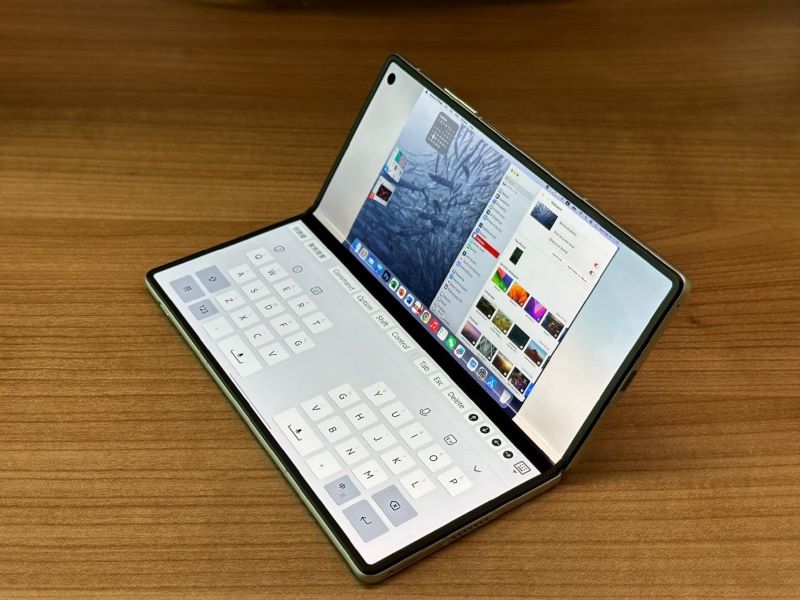 vivo X Fold3折叠手机功能实照首曝：可远程控制Mac，果粉也能用的折叠手机