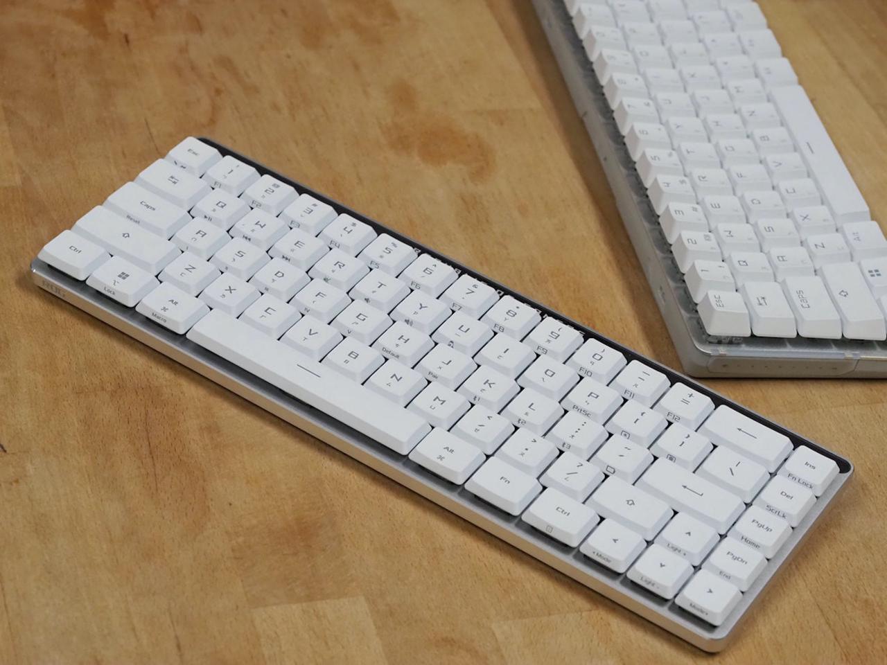 华硕ROG Falchion RX Low Profile矮红光轴65%无线电竞键盘评测，矮光轴纤薄流利兼具薄膜与机械式键盘特色